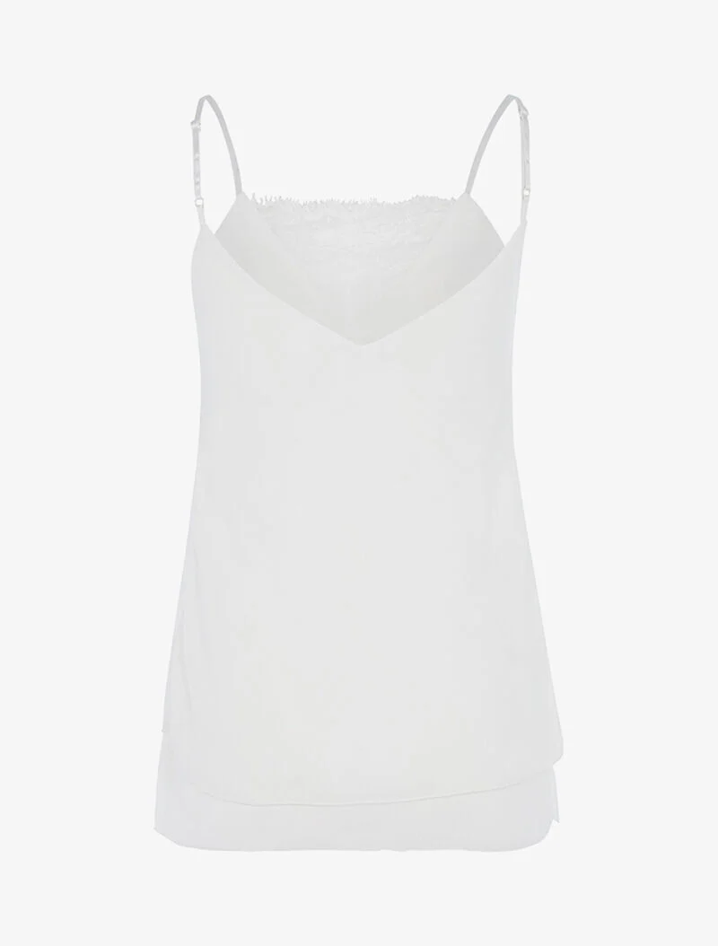 Gelaagd tanktop - wit - Image 2