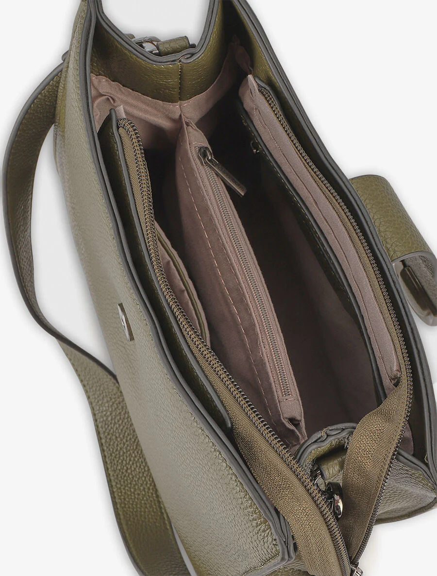 Georgina Handtas - Khaki - Image 4
