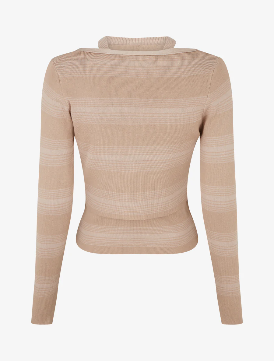 Gestreepte bolero-en-topset - Mol - Image 2