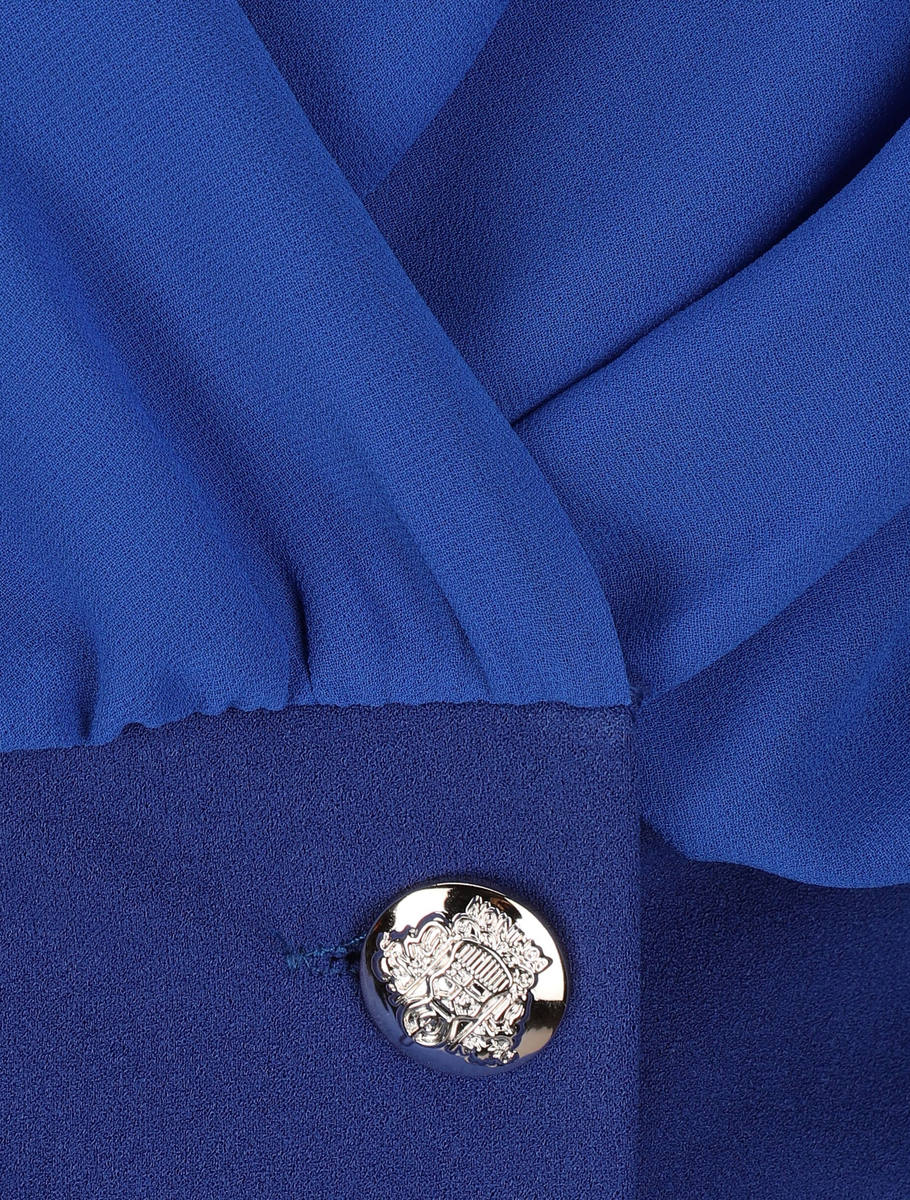 Gestyled knoopvrije coltrui - Kobaltblauw - Image 3