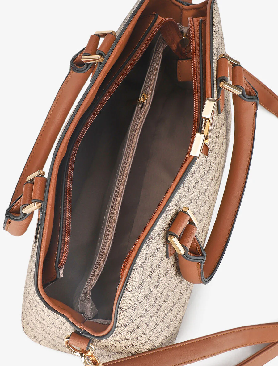 Gina schoudertas - taupe - Image 4