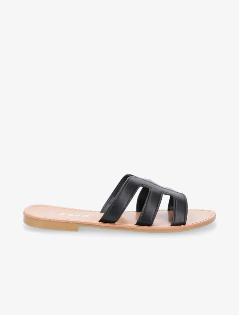 Gladiatorsandalen - zwart