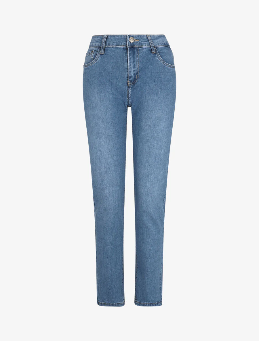 Grote maat jeans. recht model - blauw
