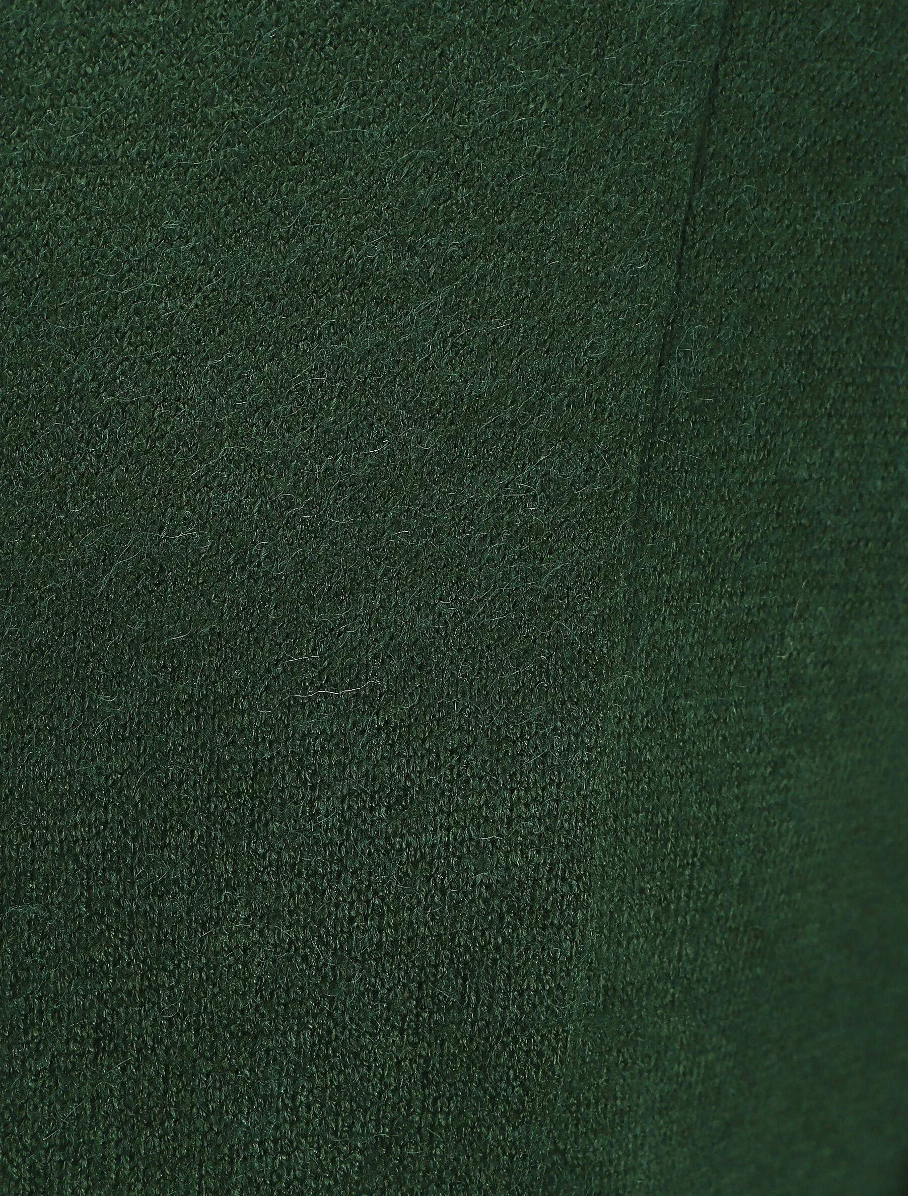 Halflang effen vest met riem - groen - Image 3