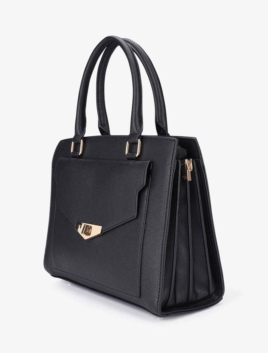 Handtas Agathe - Zwart - Image 2