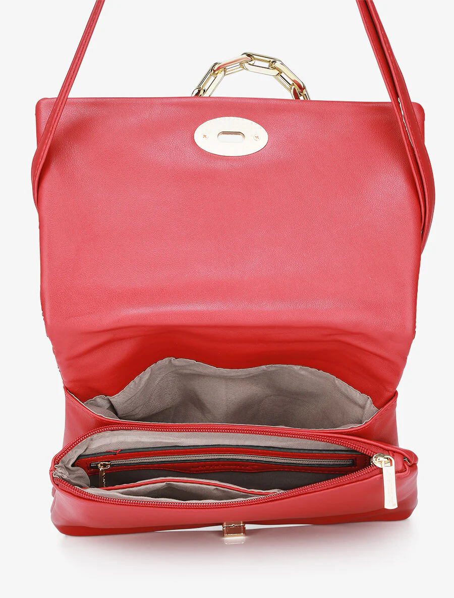 Handtas Béatrice - rood - Image 6