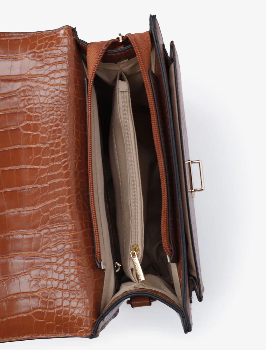 Handtas Leo - Kameel - Image 4