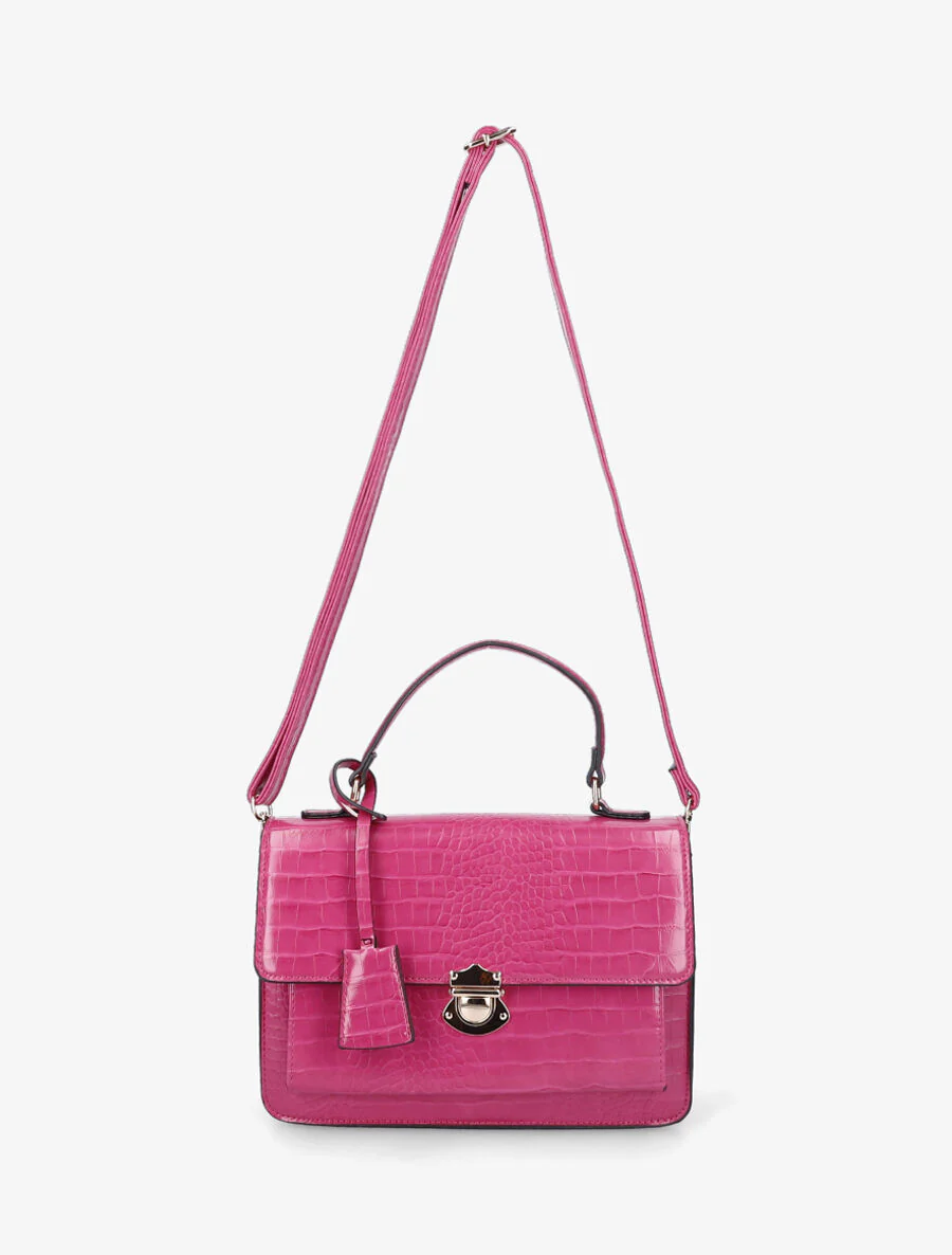 Handtas Leo - Fuchsia - Image 3