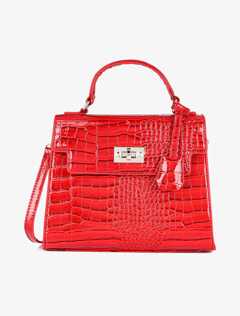 Handtas Madeleine - Rood