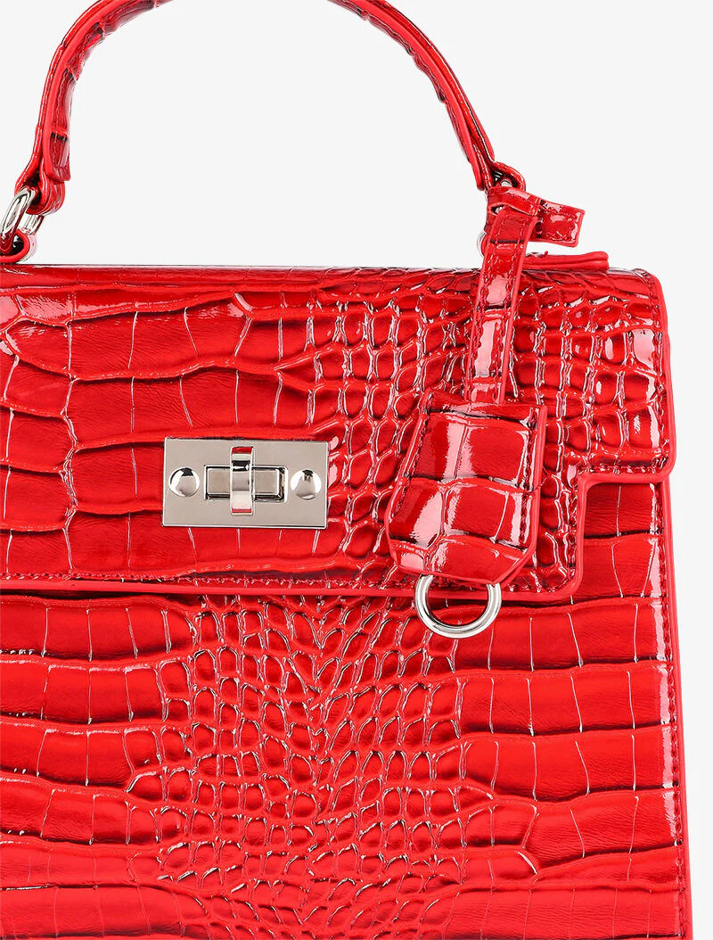Handtas Madeleine - Rood - Image 4