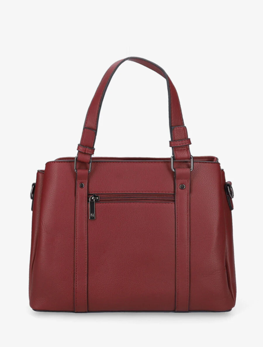 Handtas Rosalia - Rood - Image 2