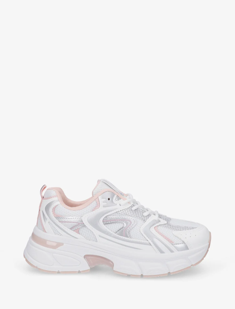 Hardloopschoenen van canvas stijl - Wit