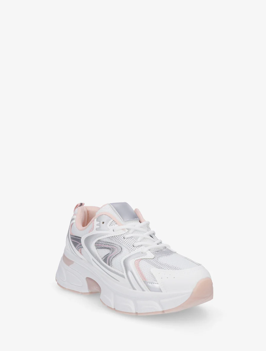 Hardloopschoenen van canvas stijl - Wit - Image 2