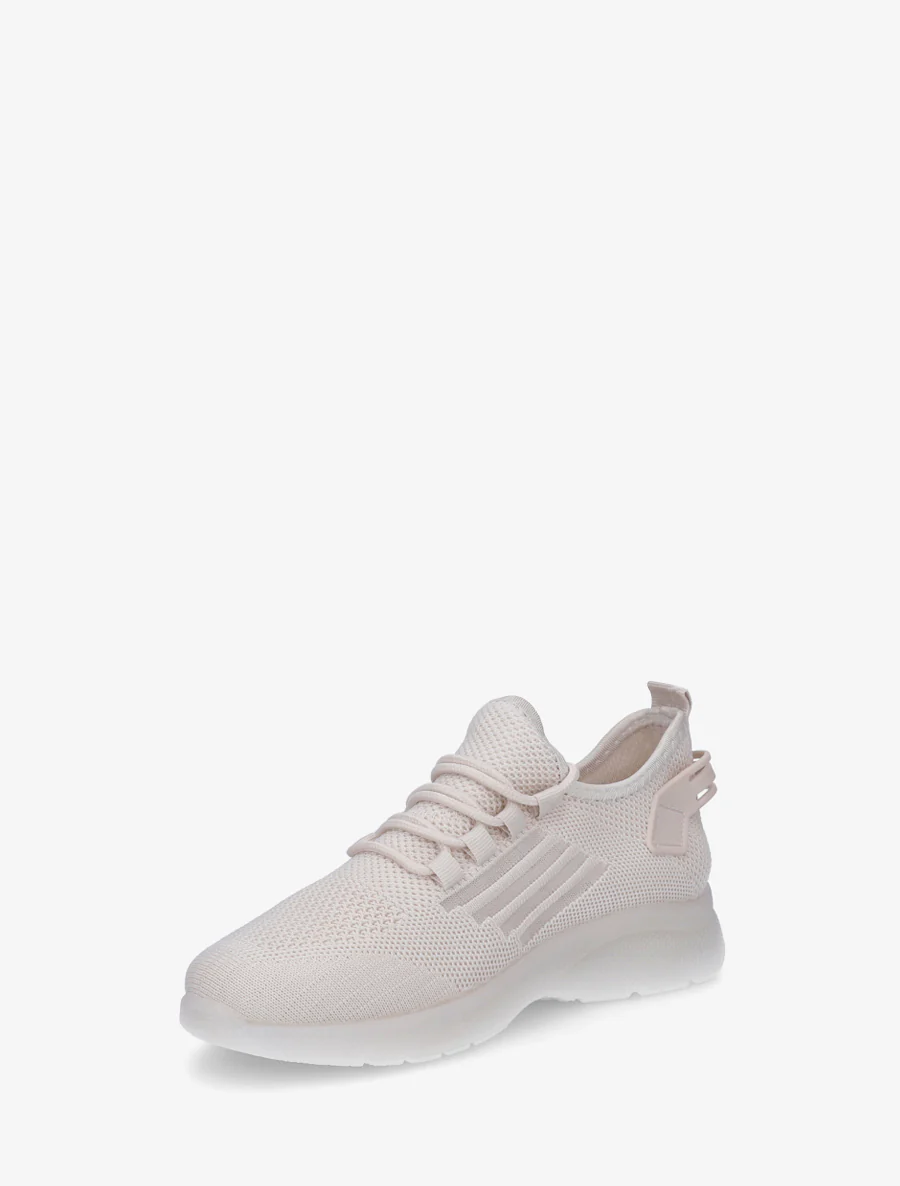 Hardloopschoenen van stof - Beige - Image 3