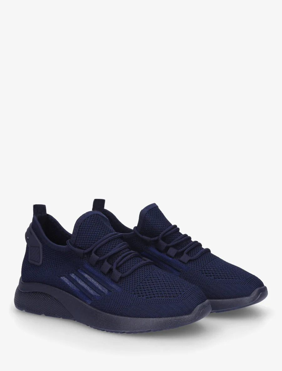 Hardloopschoenen van stof - Marine - Image 4