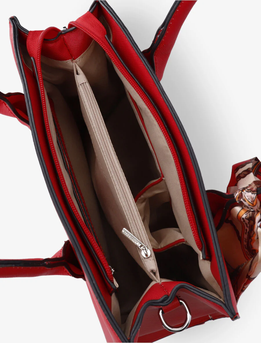 Heather Handtas - Rood - Image 4