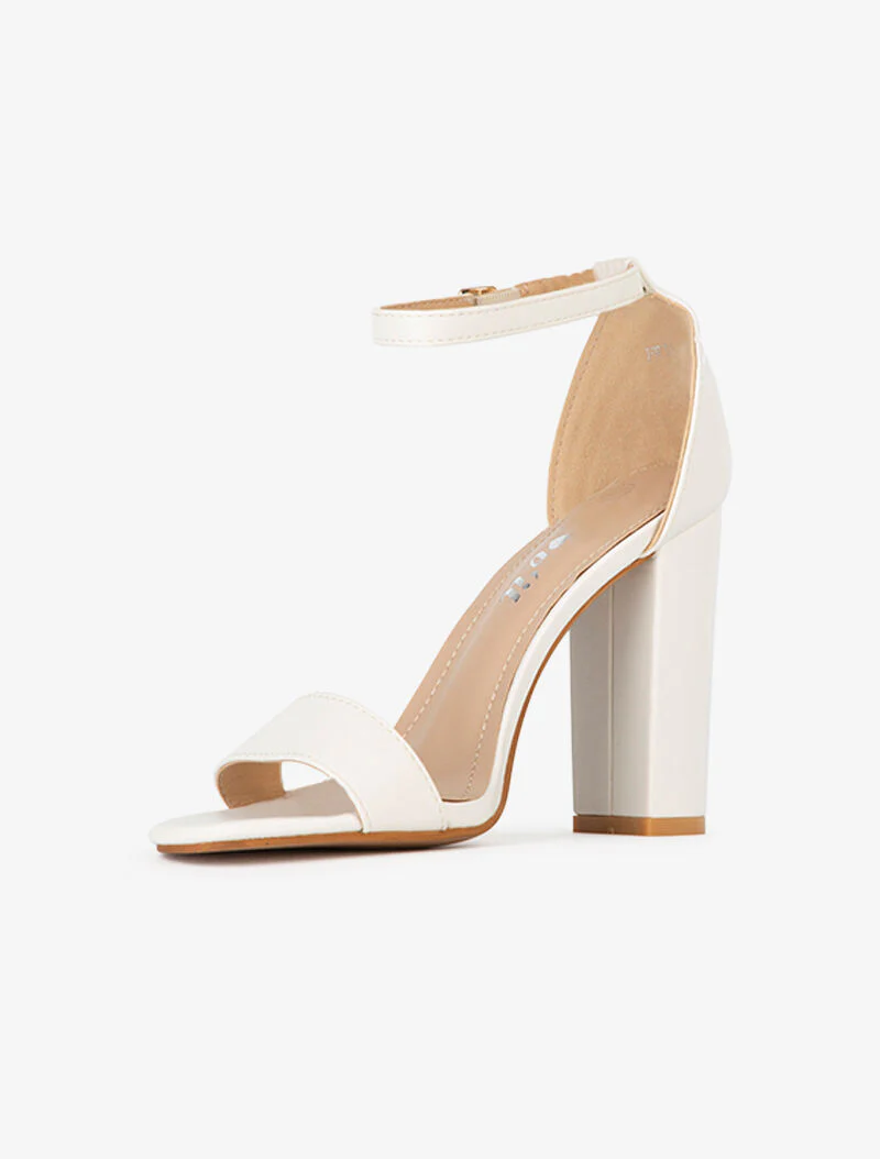 Hoge casual sandalen - wit - Image 3