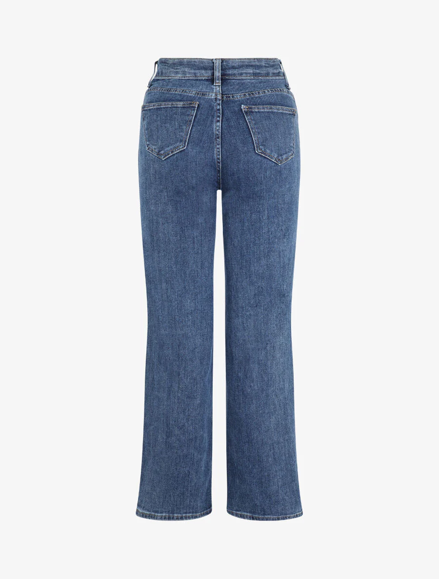 Jean met hoge taille - Blauw - Image 2