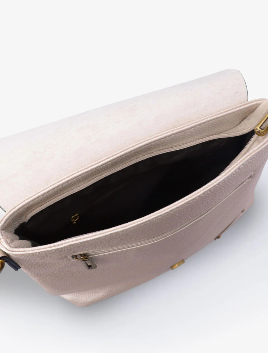 Ilyanna schoudertas - Beige metallic - Image 4