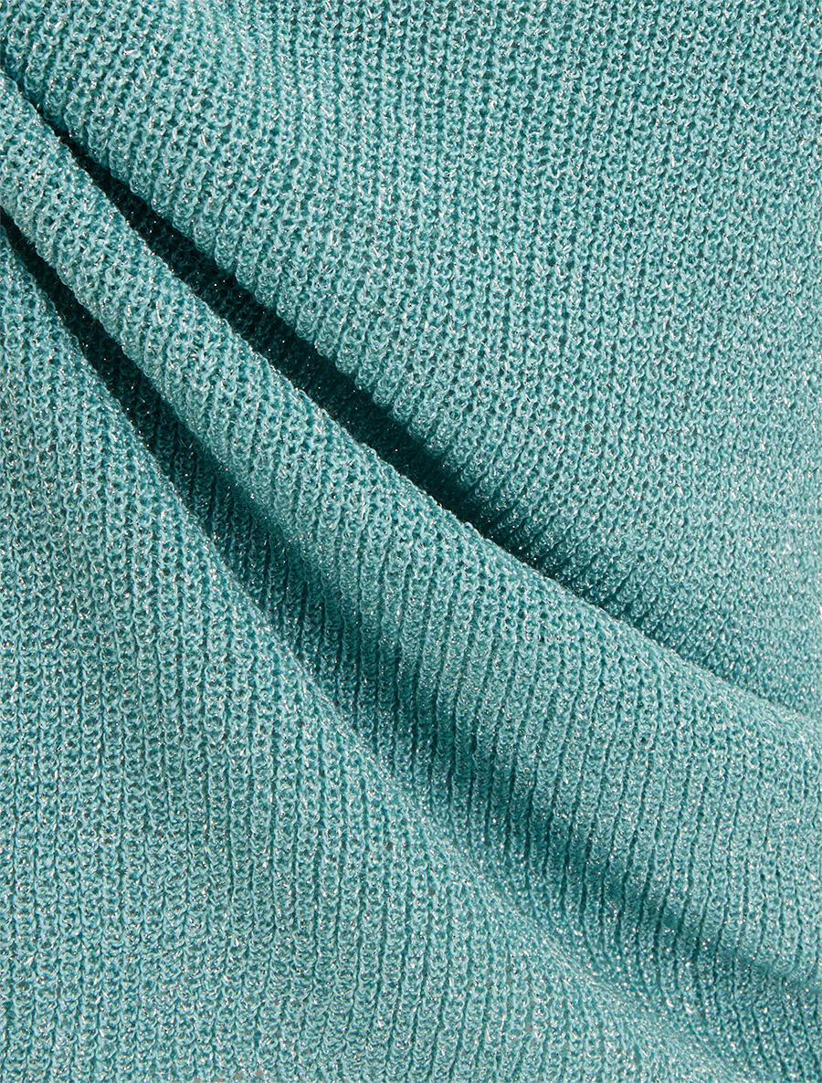 Irisé mesh top - Turkoois - Image 3