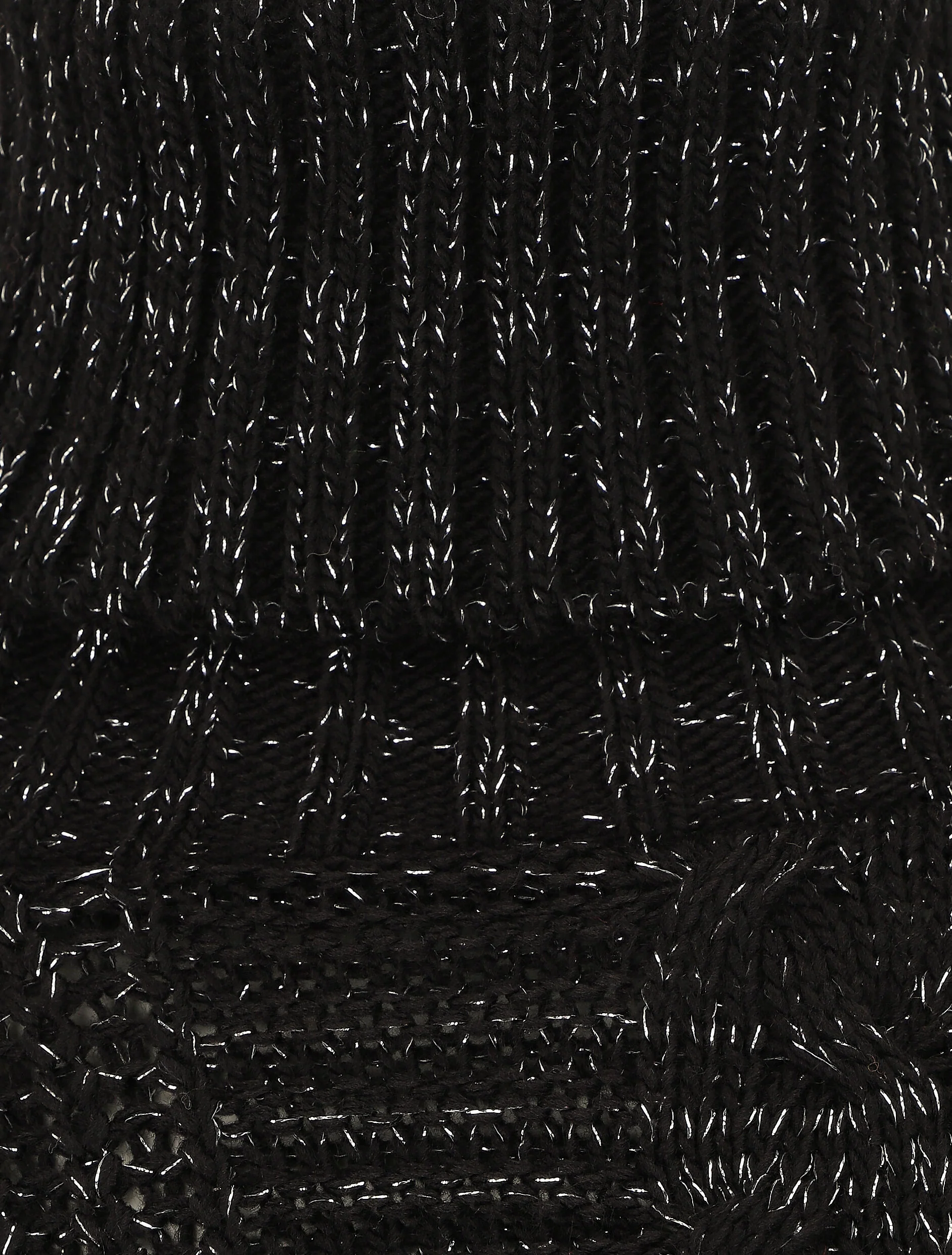 Iriserende coltrui in recht model - zwart - Image 3