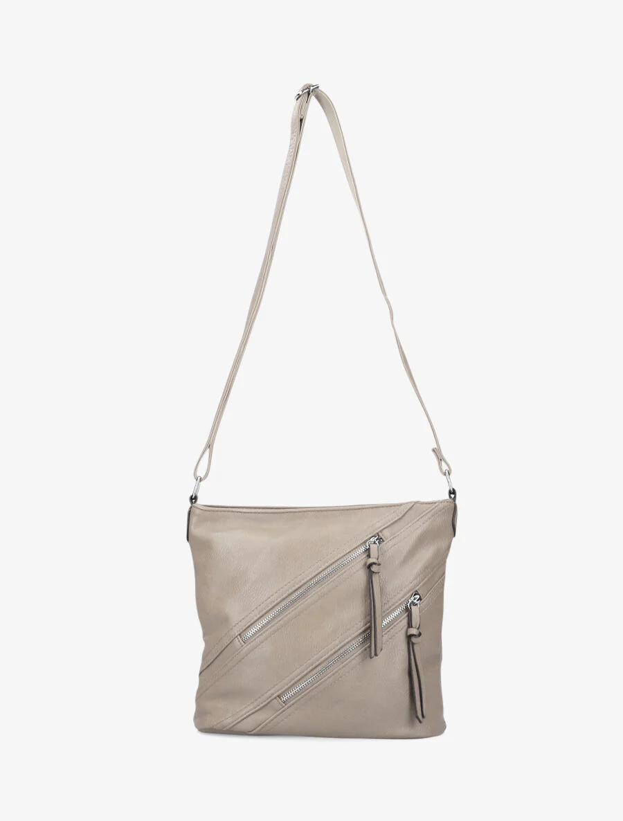 Itohan schoudertas - Taupe - Image 4