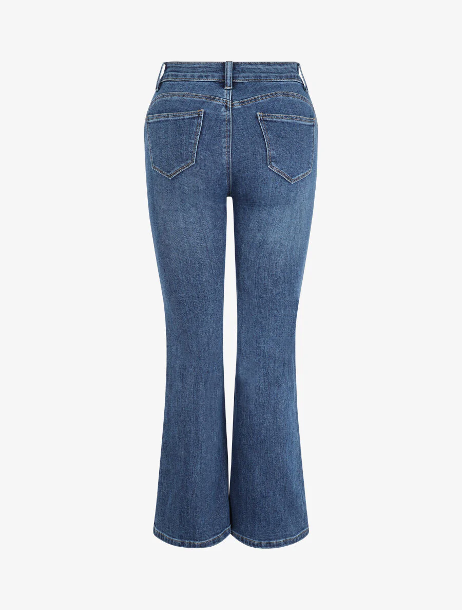 Jean flare gewassen - Blauw - Image 2