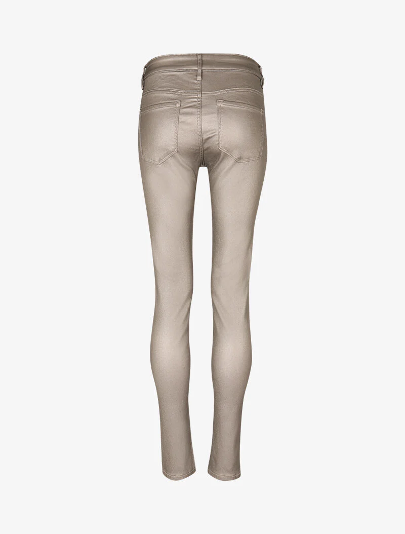 Jean met glitters - grijs - Image 4