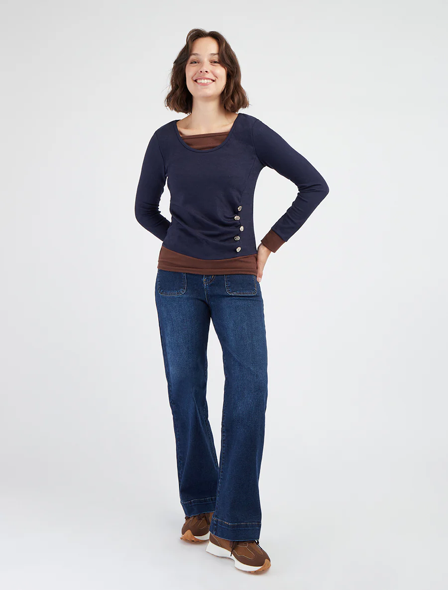 Jean klassieke rechte snit - Blauw - Image 5