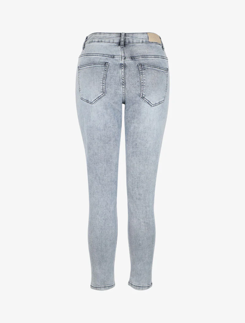 Jean maat 7/8 met standaard taille - Lichtblauw - Image 2