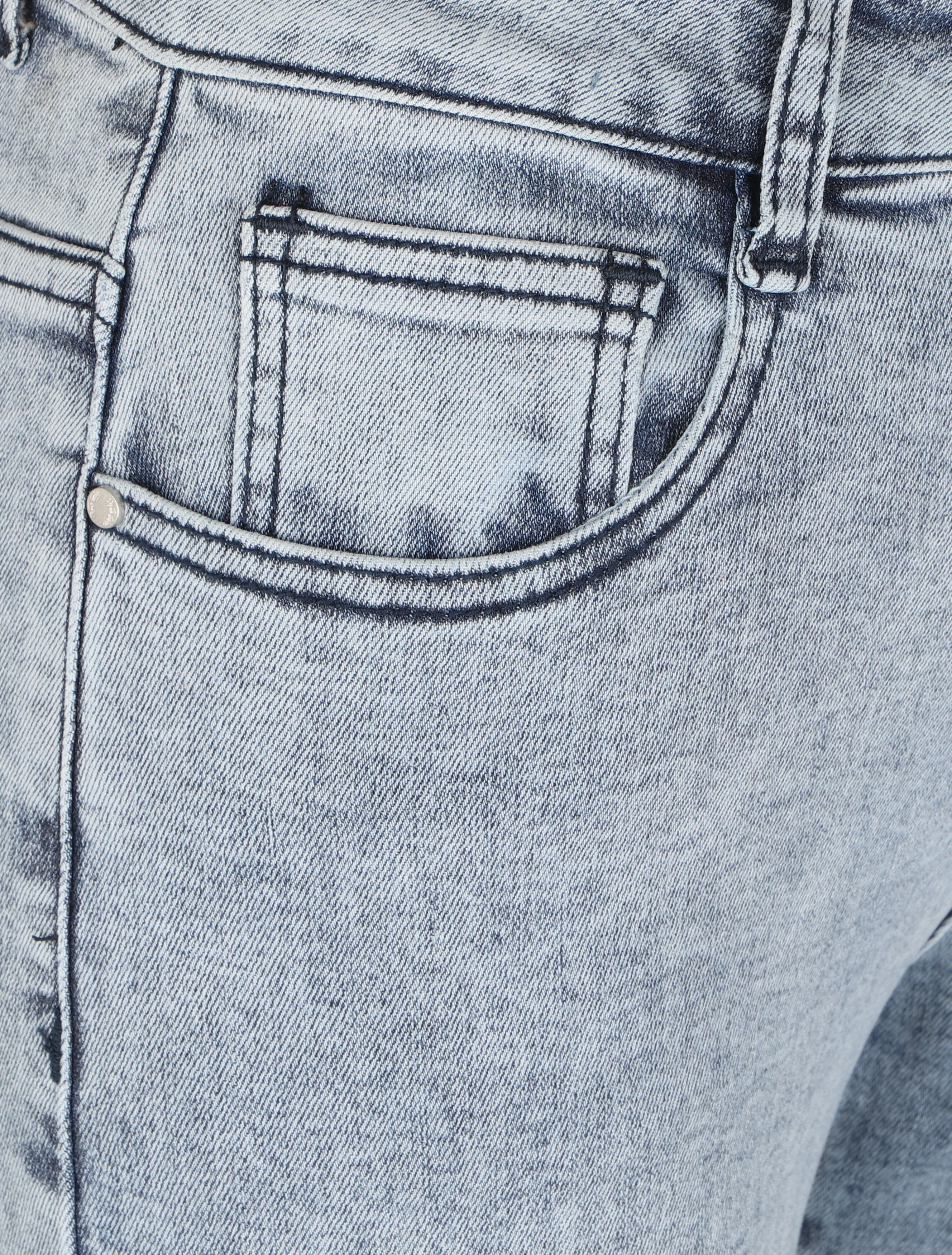Jean maat 7/8 met standaard taille - Lichtblauw - Image 3