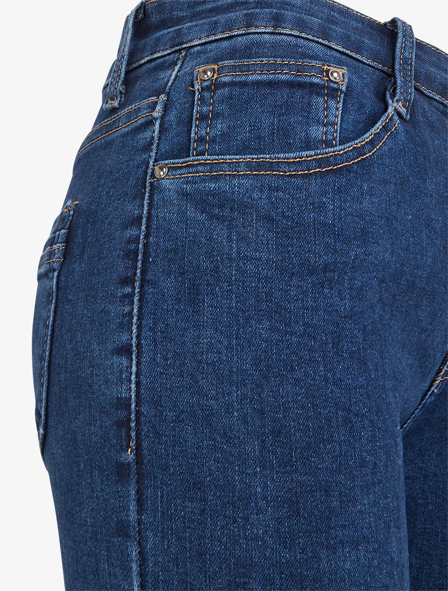 Jean met een hoge taille, casual. - Denim - Image 3