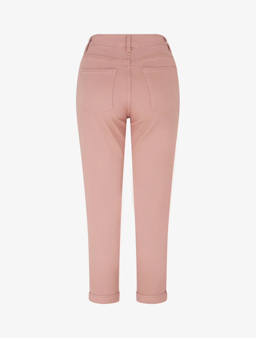 Jean met hoge taille - Oudroze - Image 2