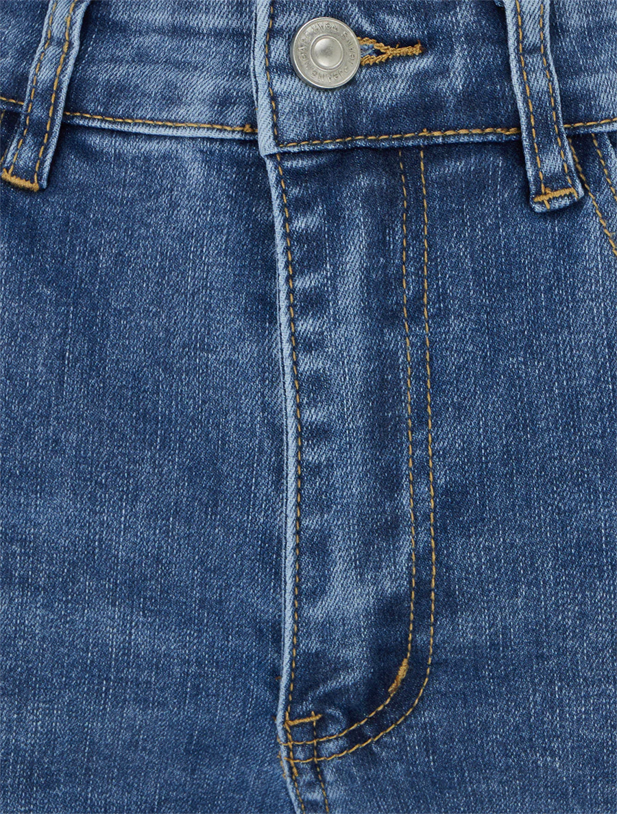 Jean met hoge taille - Blauwe denim - Image 3
