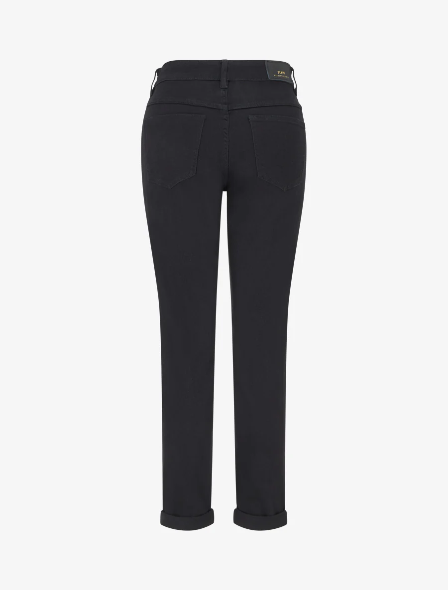 Jean met hoge taille - Zwart - Image 2