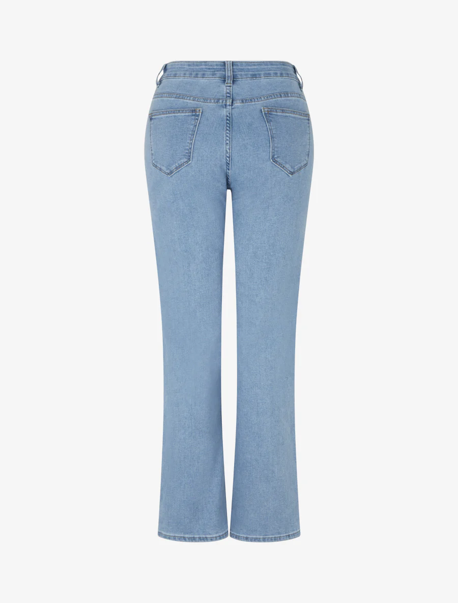 Jean met rechte pasvorm - Blauw - Image 2