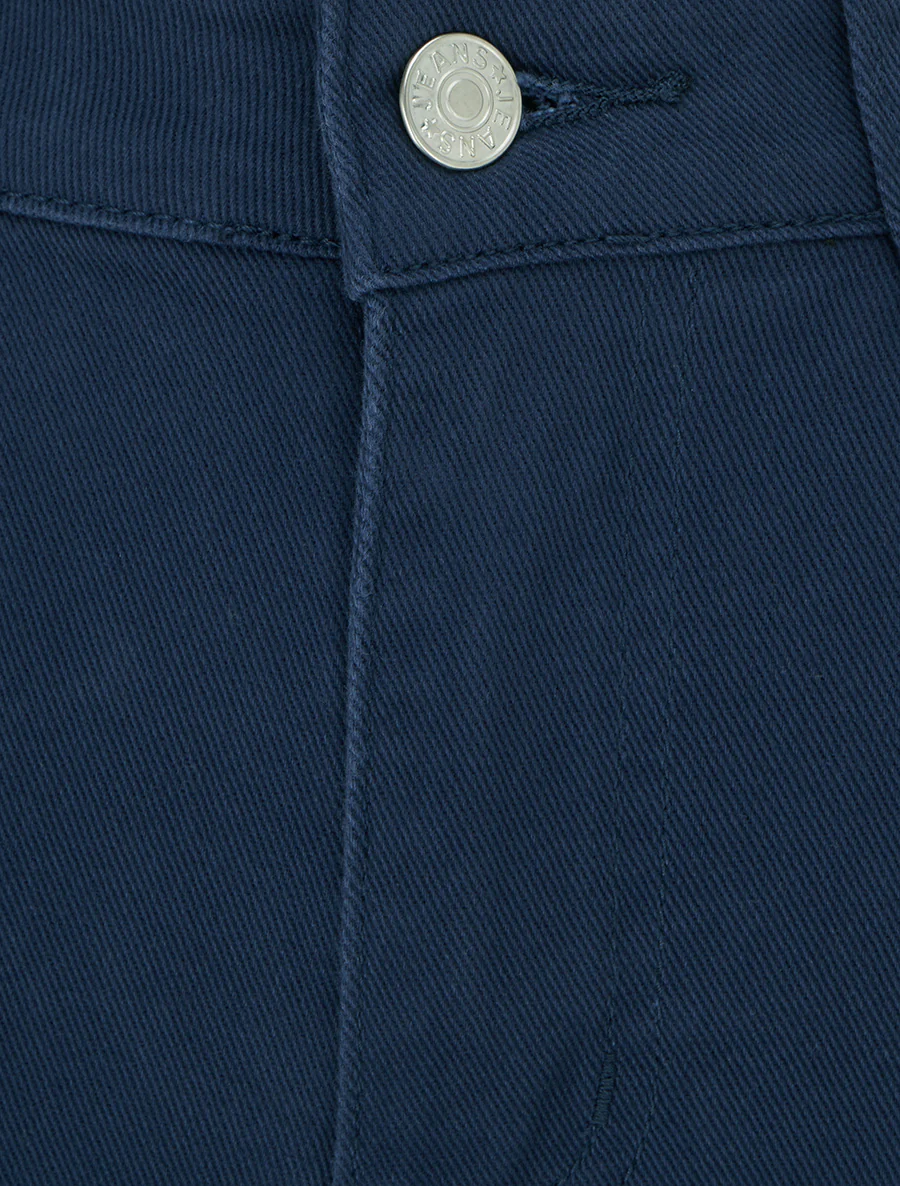 Jean met rechte zoom - Marine - Image 3