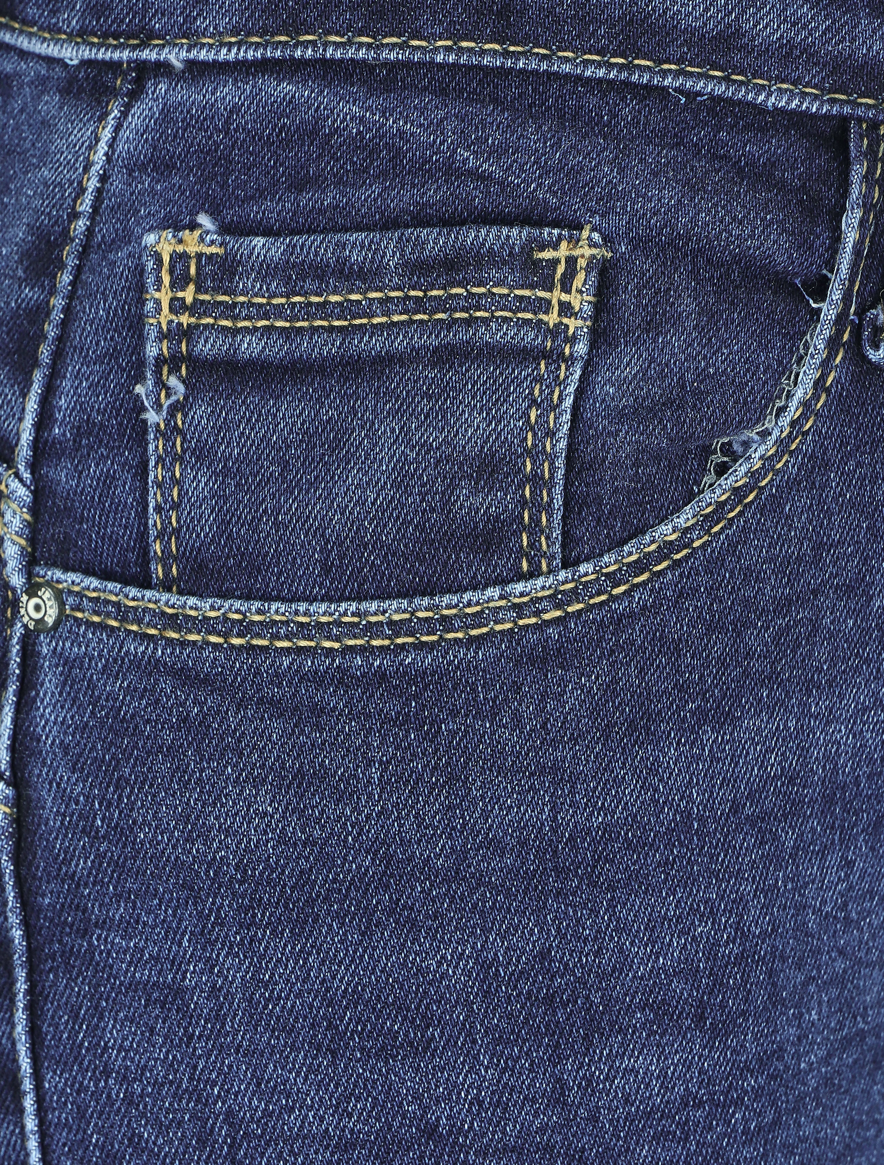 Jean met standaard taille - Blauw denim - Image 3