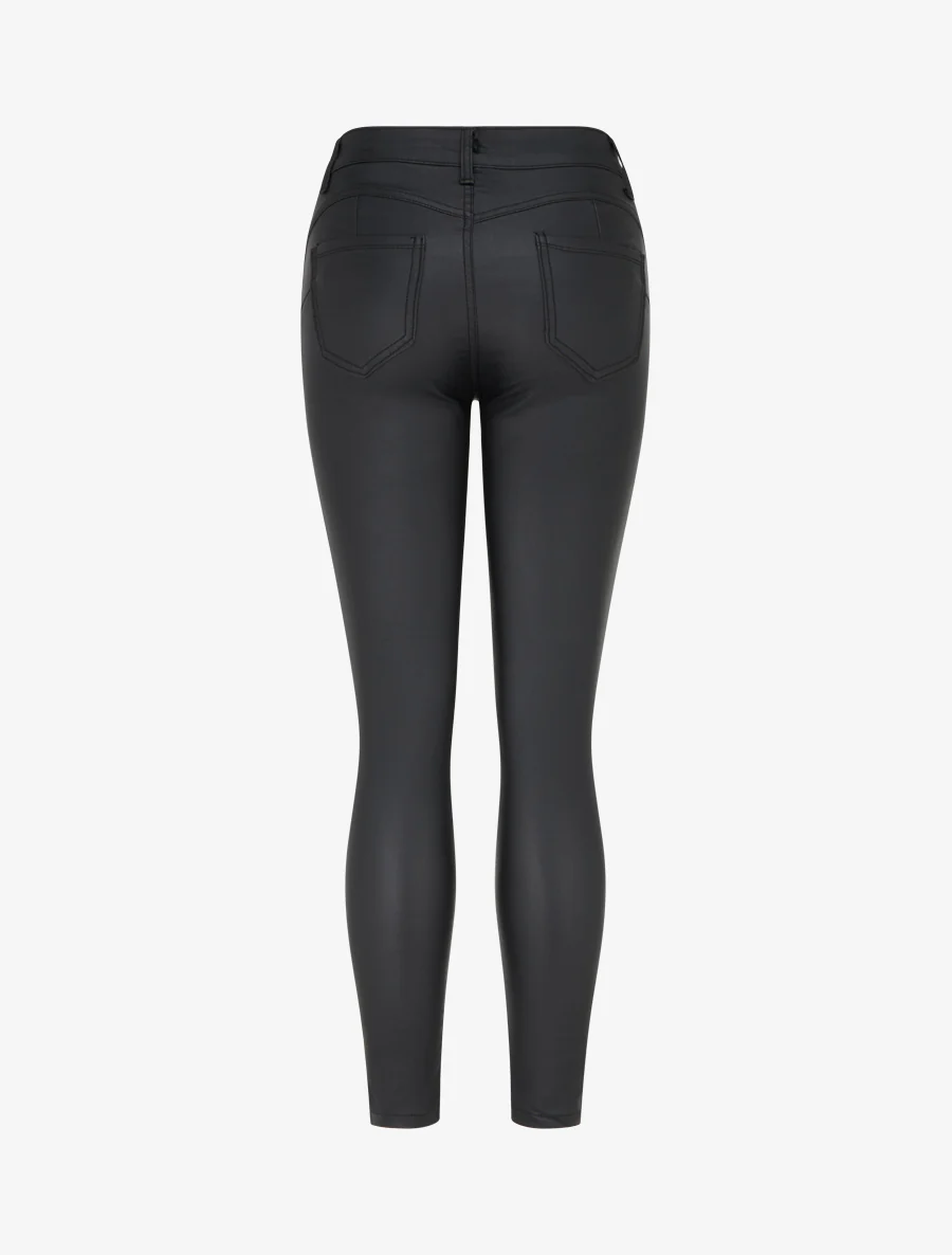Jean push up coating - Zwart - Image 2