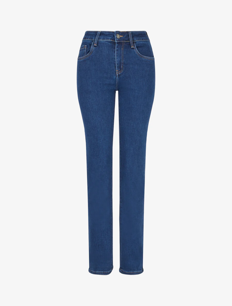 Jean rechte snit - Blauw