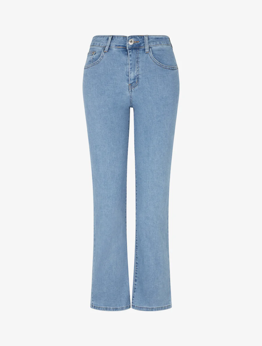 Jean rechte snit - Blauw