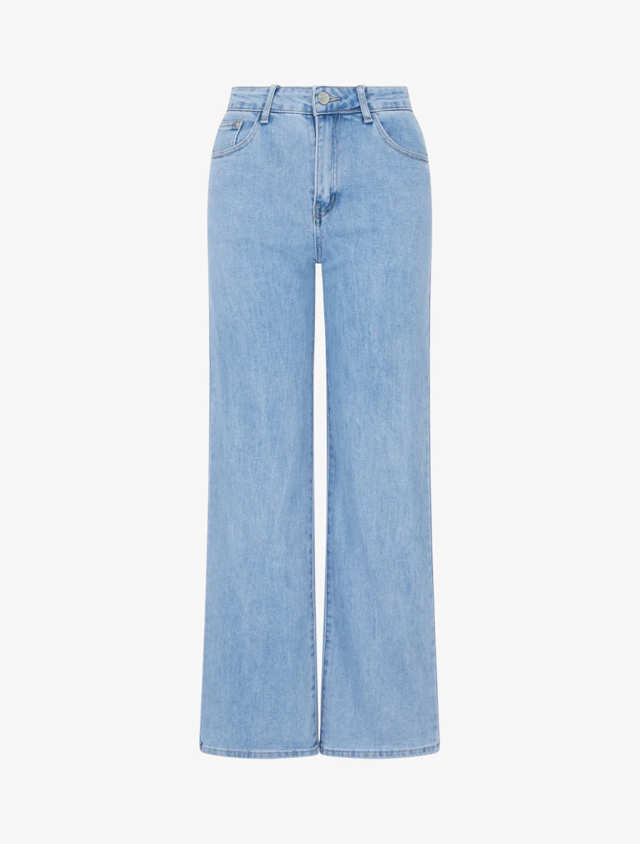 Jean rechte snit grote maat - Blauw