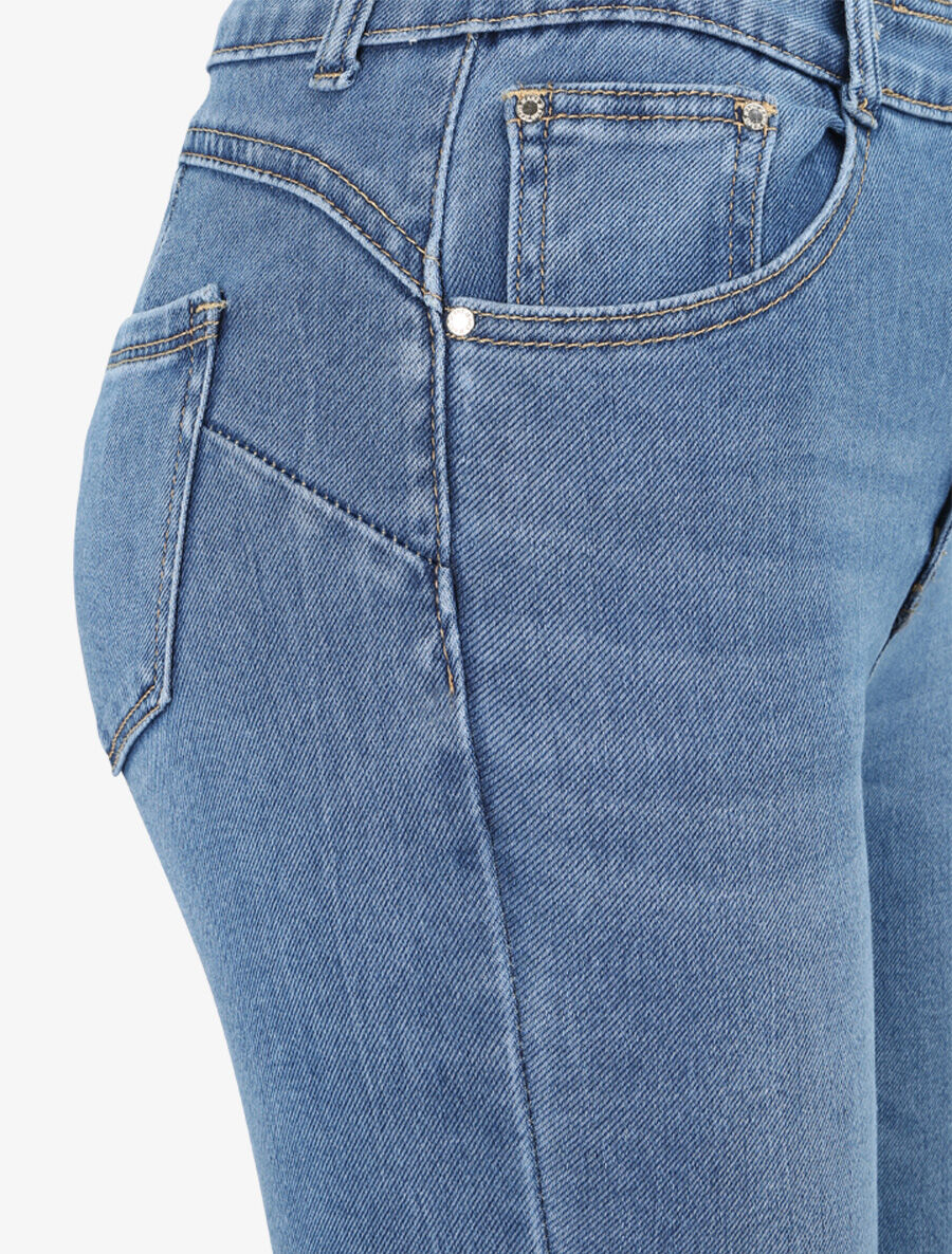 Skinny push up jeans - Blauw - Image 3
