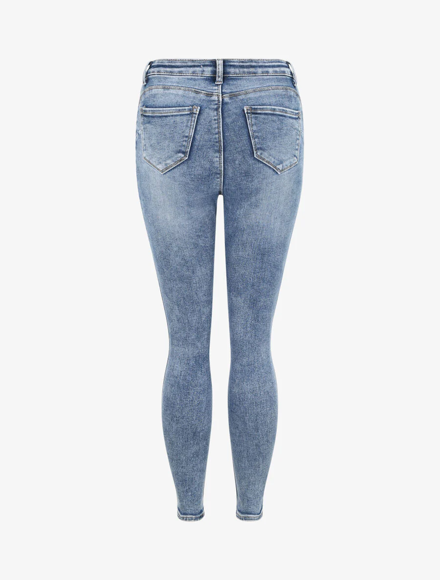 Jean slim push up - Blauw denim - Image 2