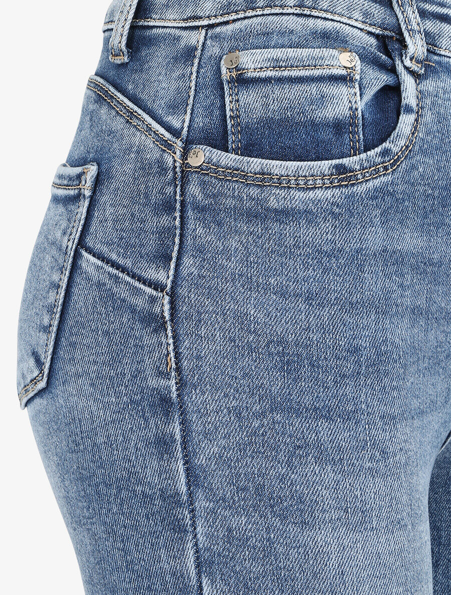 Jean slim push up - Blauw denim - Image 3