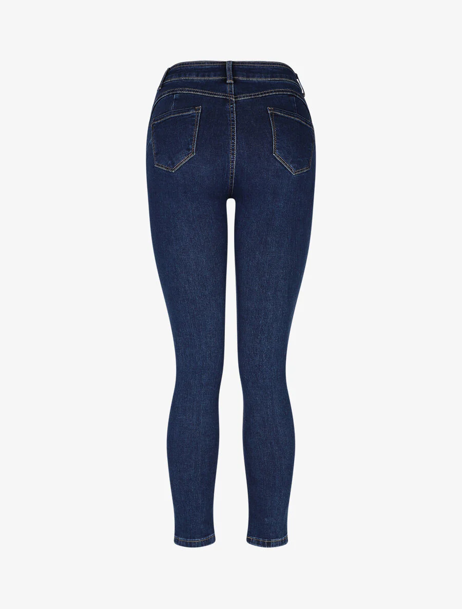 Skinny push-up jeans - Blauw - Image 2