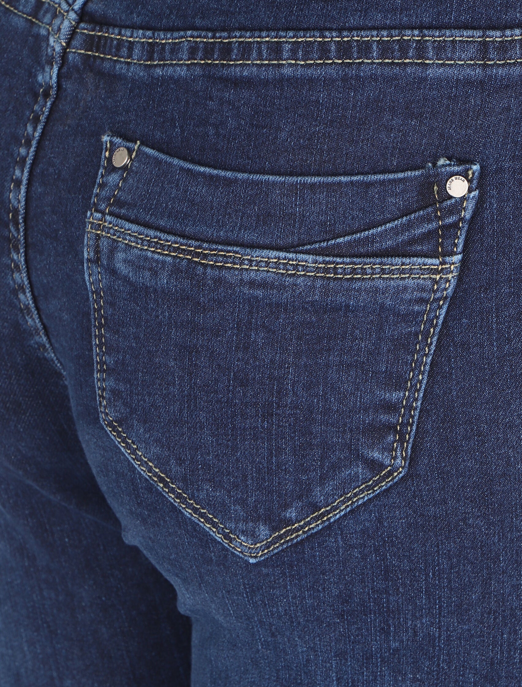 Jean slim stretch met hoge taille - Blauw denim - Image 3