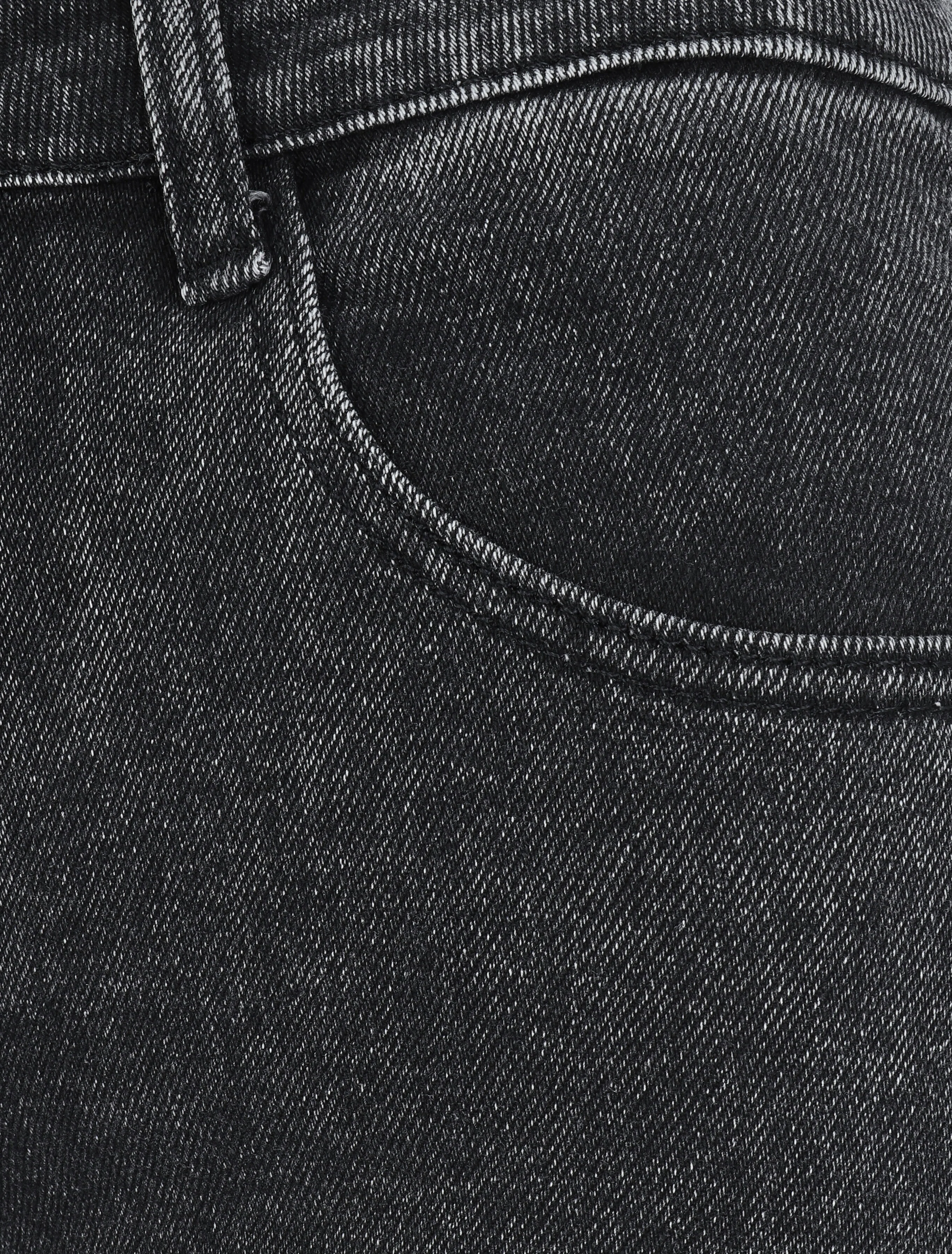 Jean stretch met standaard taille - Donkergrijs - Image 3