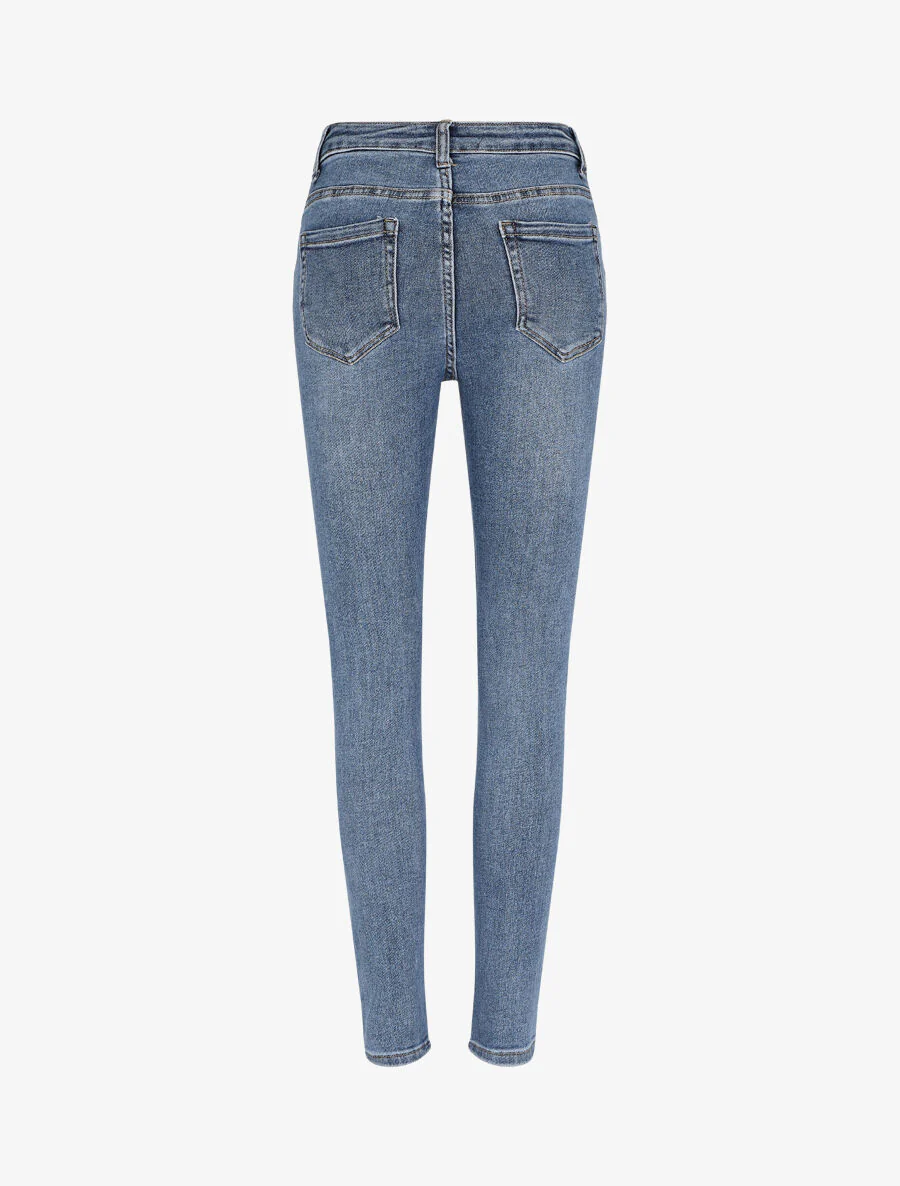 Jean stretch skinny fit - Blauw - Image 2