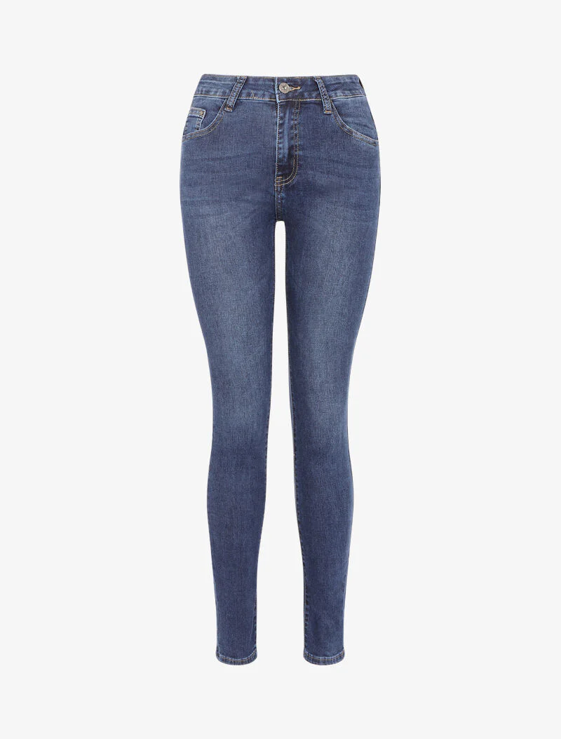 Jean slim fit - denim - blauw denim - Image 2
